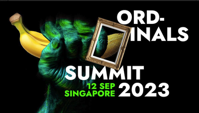 Ordinals Summit 2023 in Singapore set to be Asia’s first large-scale Bitcoin Ordinals event