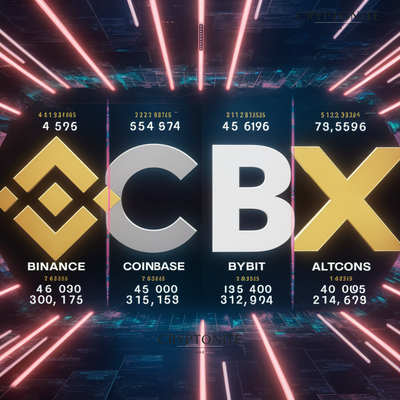 Ownership Revealed: Binance, Coinbase, Bybit, and OKX Holdings in Various Altcoins