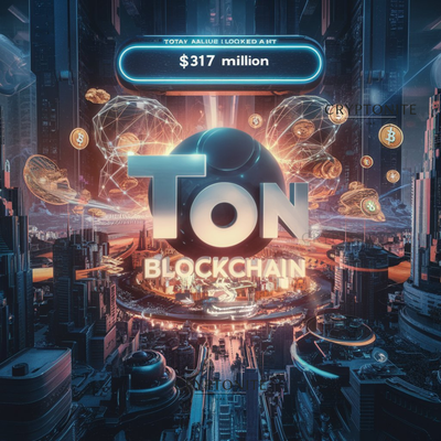 TON Blockchain Achieves Milestone: Total Value Locked Reaches $317M