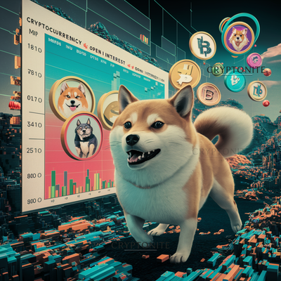 Memecoins Make a Splash: 4 Out of Top 10 Crypto Open Interest Spots Claimed