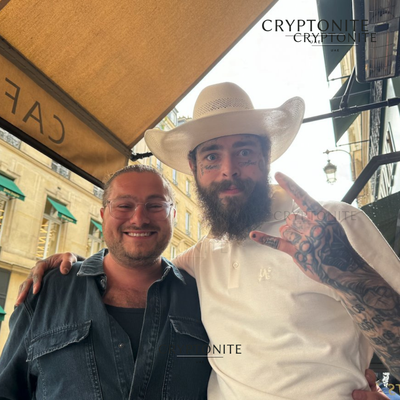 Post Malone Meets Geojam Founders in Paris for Lunchtime Chat