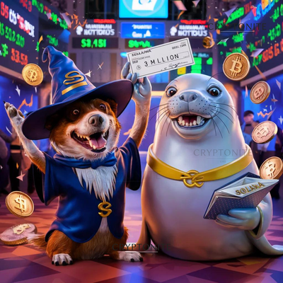 Solana Meme Coins on Fire: Dogwifhat Soars 20%, Sealana Presale Nets $3M