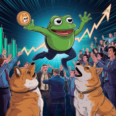 Frog Frenzy! Pepe Leaps Over Doge and Shiba Inu to Become Top Memecoin