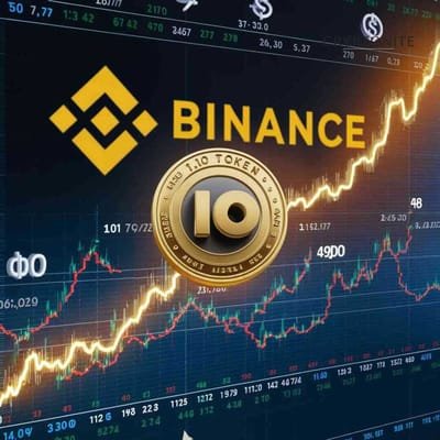 IO Token Surges Over 48% in 24 Hours Following New Binance Listing