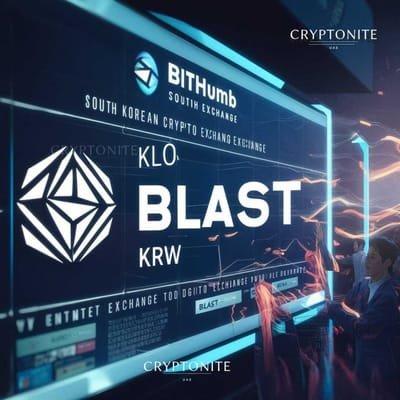 South Korean Crypto Exchange Bithumb Lists Blast (BLAST) for KRW Trading