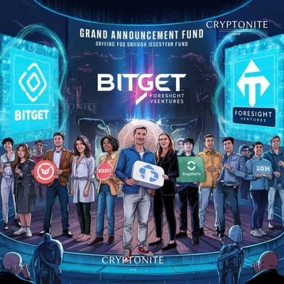 Bitget and Foresight Ventures Pump $20 Million into TON Ecosystem Fund