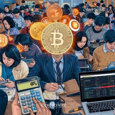 40% of South Korean University Students Invest in Crypto, Survey Finds