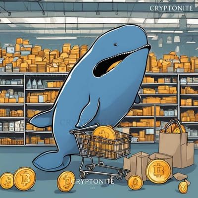 Whale Goes Shopping: Big Crypto Buyer Splashes $120 Million Amid Market Dip