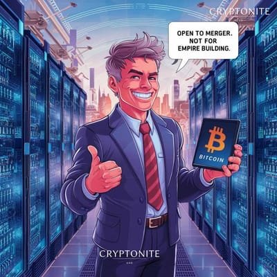 Bitcoin Miner TeraWulf Eyes Strategic Mergers, Not Acquisitions for Show