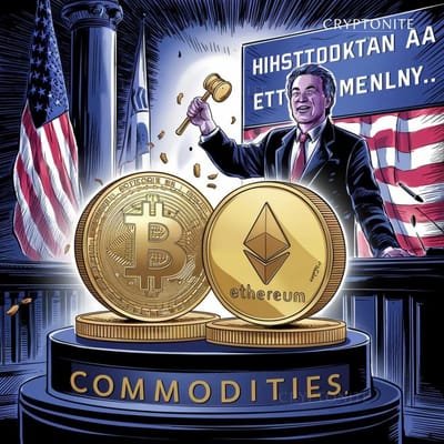 Bitcoin and Ethereum Solidified as Commodities: CFTC Chair’s Declaration Marks Regulatory Milestone