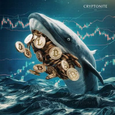 Bitcoin Whales Double Down Amid Market Dip, Signaling Bullish Sentiment