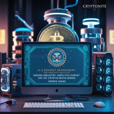 Crypto Miners Face Renewed Scrutiny as US Energy Department Seeks Survey Input