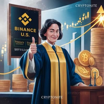 Binance.US Gets Green Light to Invest Customer Funds in Treasury Bills