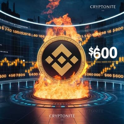 Binance Burns 1.6 Million BNB: Will it Push the Price Above $600?