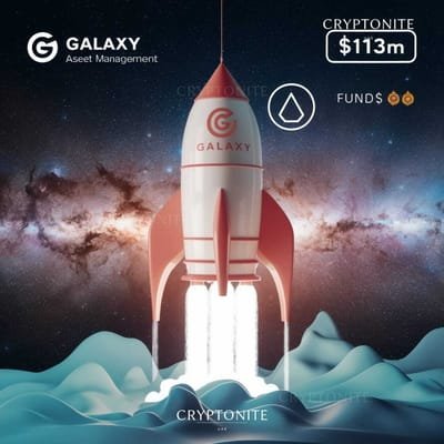 Galaxy Asset Management Secures $113 Million for New Crypto Venture​