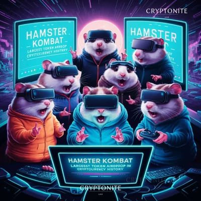 Hamster Kombat Plans Largest Token Airdrop in Cryptocurrency History