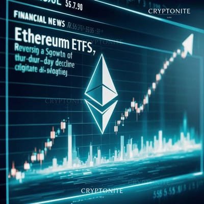 Ethereum ETFs See First Green Day After Four-Day Decline Amidst Grayscale Outflows