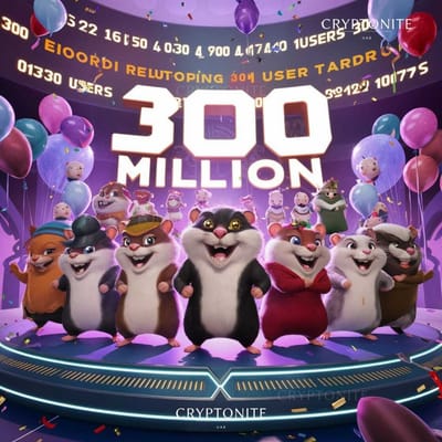 Hamster Kombat Hits 300 Million Users and Announces Historic Airdrop