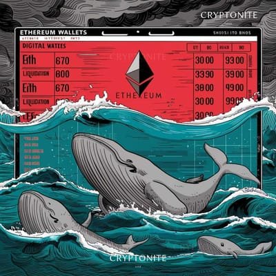 Ethereum (ETH) Whales Face Liquidations Amid Sharp Price Decline
