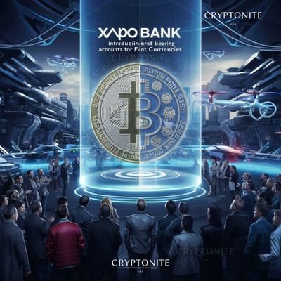 Xapo Bank Launches Interest-Bearing Bitcoin and Fiat Accounts in the UK