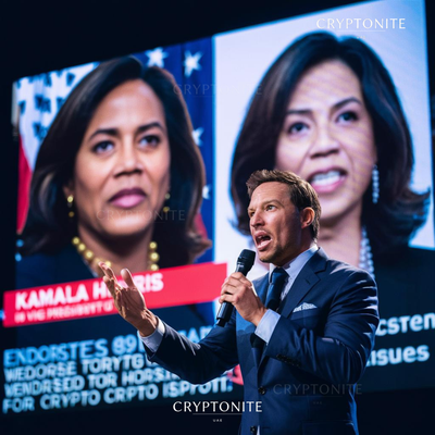 Charles Hoskinson Criticizes Kamala Harris, Endorses Kennedy on Crypto Issues