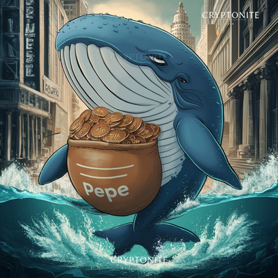 Cryptocurrency Whale Bets Big on Pepe Amid Market Downturn
