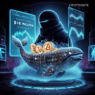 Mysterious Crypto Whale Acquires $118 Million in Wrapped Bitcoin Amid Market Controversies