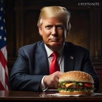 Trump’s Historic Bitcoin Burger Purchase: A New Chapter in Crypto Politics