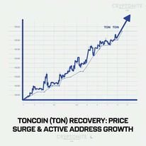 Toncoin (TON) Experiences Remarkable Recovery Amid Surge in Activity and Demand