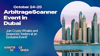How to track insider portfolios and earn x50? Exclusive Crypto Event by ArbitrageScanner in Dubai