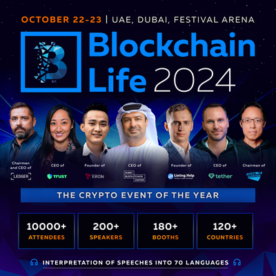 Blockchain Life 2024 in Dubai: A Legendary Gathering of Market Insiders Ahead of the Bull Run