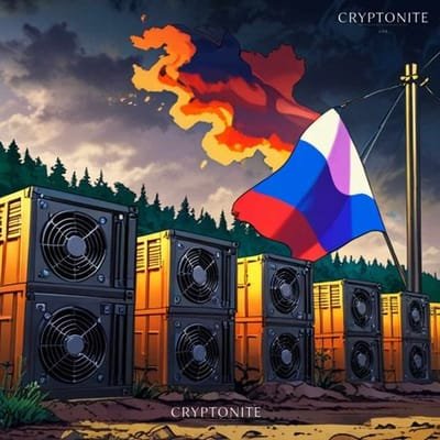 Russia Plans to Ban Crypto Mining in Occupied Ukrainian Territories as Energy Crisis Deepens