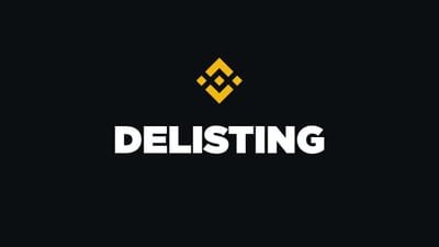 Binance Delists NOT/BNB and RDNT/BTC Trading Pairs