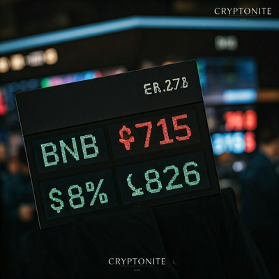 BNB Crosses $715 as Traders Reshuffle Portfolios Ahead of Trump’s Inauguration