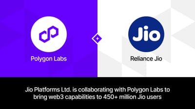 Jio and Polygon Partner to Bring Blockchain to 450 Million Users in India