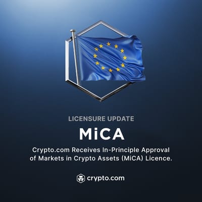 Crypto.com Obtains MiCA License, Signaling Shift in Regulatory Landscape