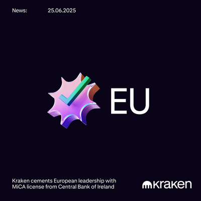 Kraken Secures MiCA License, Expands Crypto Operations Across 30 EU States