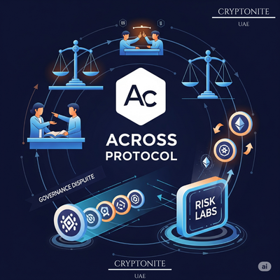 Governance Controversy Hits Across Protocol Over $23M Token Transfers to Risk Labs