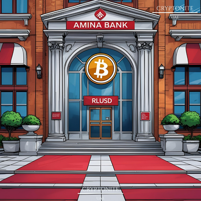 AMINA Bank Becomes First Global Bank to Offer Ripple’s RLUSD Stablecoin