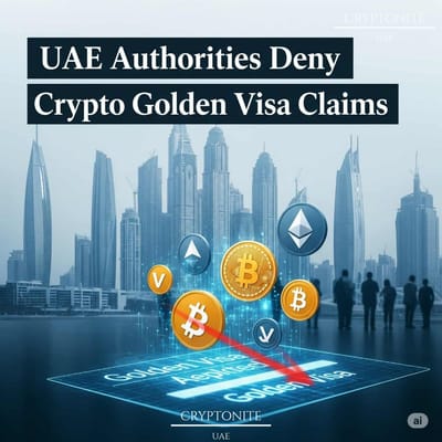 UAE Authorities Deny TON’s Claims of Golden Visa Through Crypto Staking
