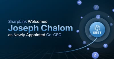 SharpLink Transfers 145 Million USDC to Galaxy Digital for Major ETH Purchase