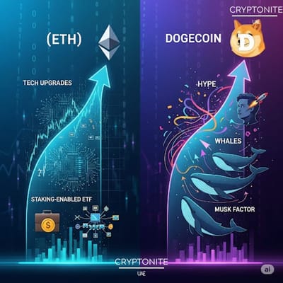 The Tale of Two Cryptos: Ethereum vs. Dogecoin in August 2025