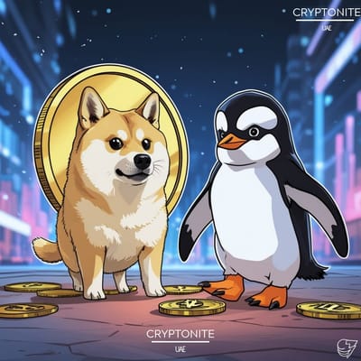 Dogecoin vs. PENGU: A Battle for the $1 Mark