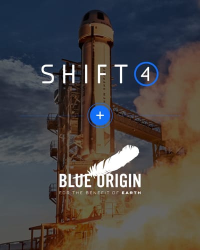 Blue Origin and Shift4 Payments Partner to Launch Cryptocurrency Payments for Space Tourism