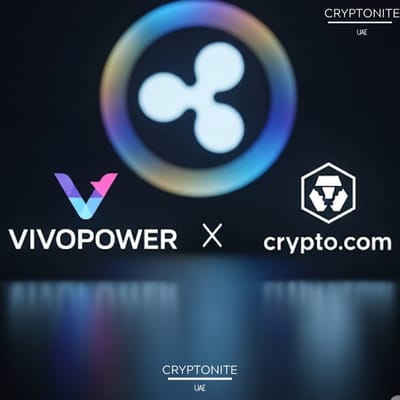 Vivopower Partners with Crypto.com for XRP Treasury Management