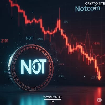 Notcoin (NOT) Price Faces Continued Downside Pressure