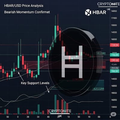 HBAR Price at a Critical Juncture Amid Bearish Pressure