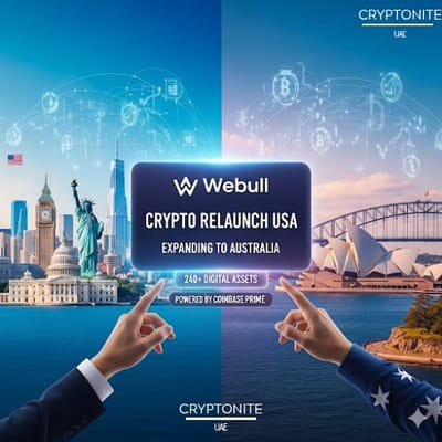 Webull Expands Crypto Services to Australia and U.S.