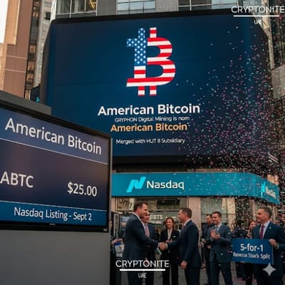 Gryphon Digital Mining to Rebrand as American Bitcoin Following Merger with Hut 8 Subsidiary