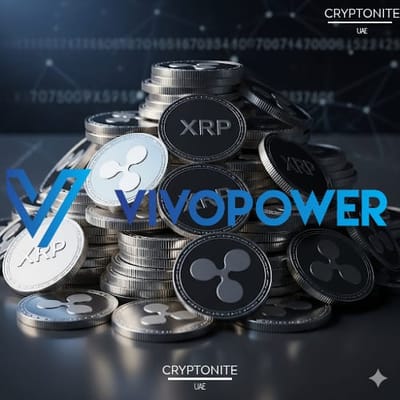 VivoPower Invests in XRP, Pioneering a New Corporate Treasury Model